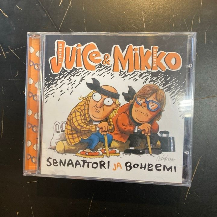 Juice & Mikko - Senaattori ja boheemi CD (VG/VG+) -pop rock-